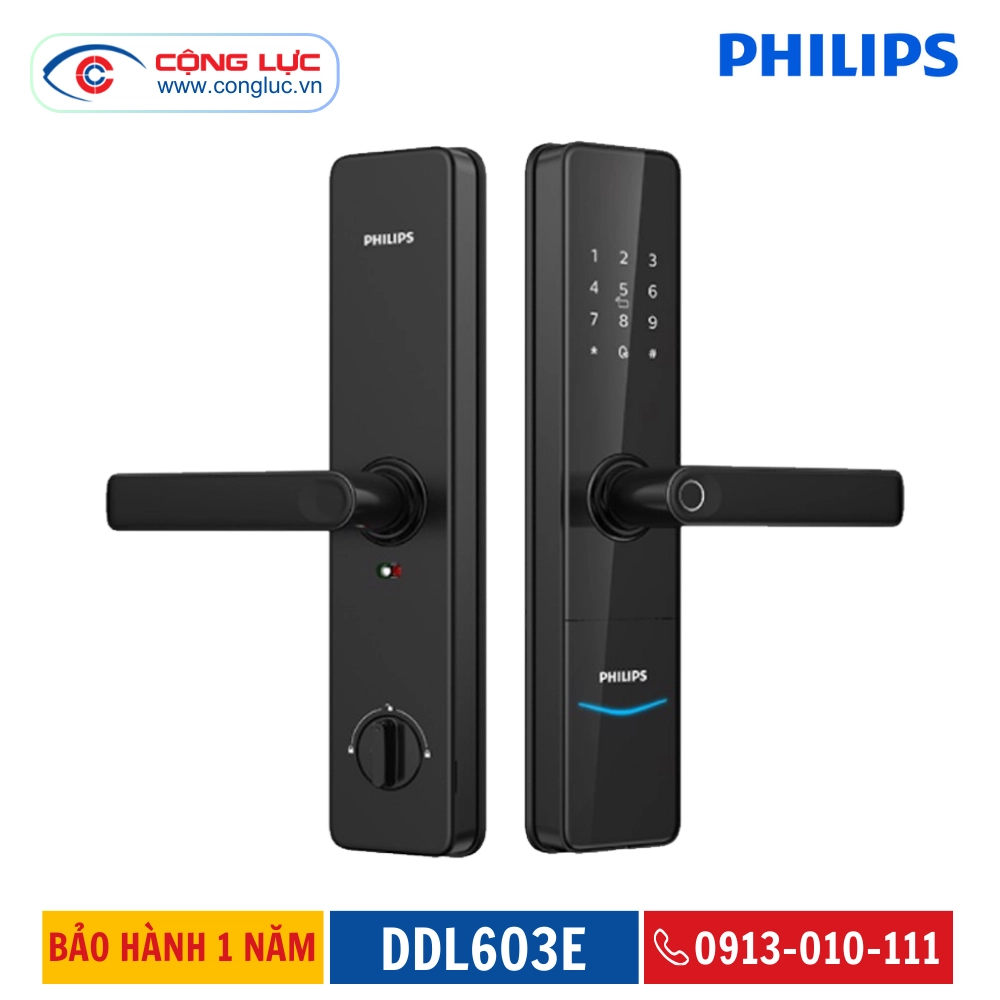 Khoá Cửa Vân Tay PhiLips DDL603E